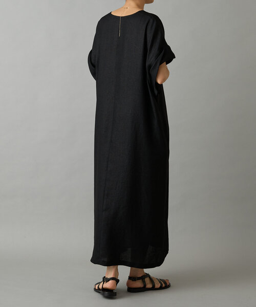 BEARDSLEY 麻調合繊カフタンワンピース サイズ１ 麻調合繊カフタンワンピース | BEARDSLEY(ビアズリー)レディース