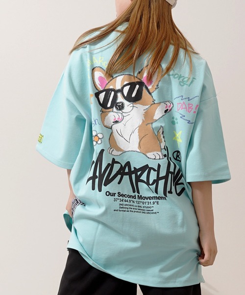 1111clothing(ワンフォークロージング)の「【2ND ARCHIVE】オーバーサイズ クレヨンタッチ プリント Tシャツ / Oversized Crayon Touch Print T-Shirt(Tシャツ/カットソー・メンズ・ピンク系1/ピンク系2/ピンク系3/ブラック系1/グリーン系2/ブラック系3/ホワイト系1/ホワイト系2/グリーン系1/ブラック系2/ホワイト系3/グリーン系3・FREE)」の8枚目の写真