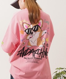 【2ND ARCHIVE】オーバーサイズ クレヨンタッチ プリント Tシャツ / Oversized Crayon Touch Print T-Shirt