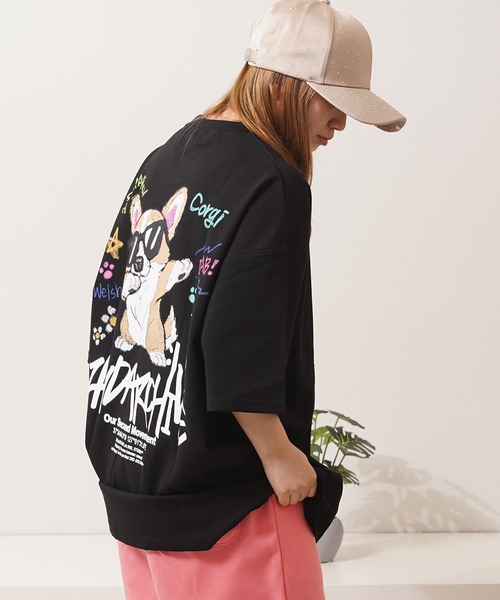 1111clothing(ワンフォークロージング)の「【2ND ARCHIVE】オーバーサイズ クレヨンタッチ プリント Tシャツ / Oversized Crayon Touch Print T-Shirt(Tシャツ/カットソー・メンズ・ピンク系1/ピンク系2/ピンク系3/ブラック系1/グリーン系2/ブラック系3/ホワイト系1/ホワイト系2/グリーン系1/ブラック系2/ホワイト系3/グリーン系3・FREE)」の20枚目の写真