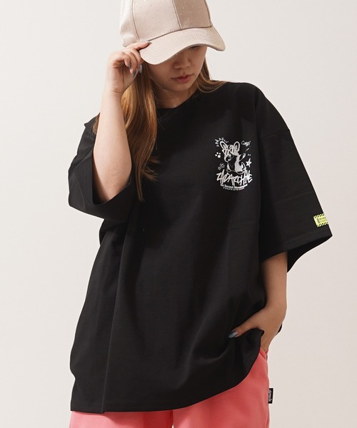 1111clothing(ワンフォークロージング)の「【2ND ARCHIVE】オーバーサイズ クレヨンタッチ プリント Tシャツ / Oversized Crayon Touch Print T-Shirt(Tシャツ/カットソー・メンズ・ピンク系1/ピンク系2/ピンク系3/ブラック系1/グリーン系2/ブラック系3/ホワイト系1/ホワイト系2/グリーン系1/ブラック系2/ホワイト系3/グリーン系3・FREE)」の16枚目の写真