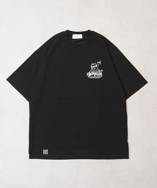 1111clothing(ワンフォークロージング)の「【2ND ARCHIVE】オーバーサイズ クレヨンタッチ プリント Tシャツ / Oversized Crayon Touch Print T-Shirt(Tシャツ/カットソー・メンズ・ピンク系1/ピンク系2/ピンク系3/ブラック系1/グリーン系2/ブラック系3/ホワイト系1/ホワイト系2/グリーン系1/ブラック系2/ホワイト系3/グリーン系3・FREE)」の22枚目の写真