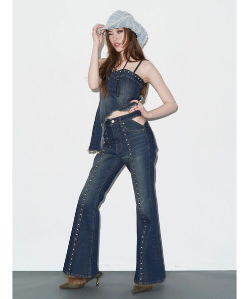 EVRIS（エヴリス）の「ポインテッドトゥフェイクファーミュール（パンプス・レディース・その他1/カーキ・SMALL/MEDIUM/LARGE）」の21枚目の写真