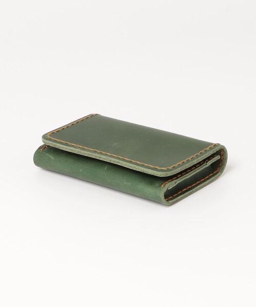 ARCADE（アーケード）の「牛本革 名刺入れ レザービジネスカードケース（名刺入れ・メンズ・グリーン/レッド/ダークブラウン/ブラウン/ブルー/ブラック・ONESIZE）」の9枚目の写真