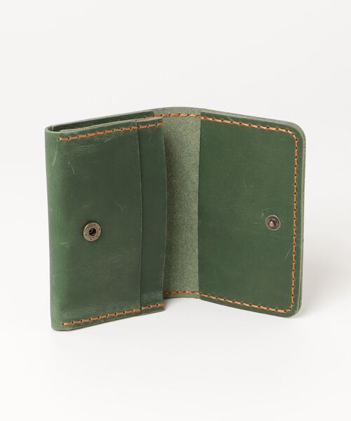 ARCADE（アーケード）の「牛本革 名刺入れ レザービジネスカードケース（名刺入れ・メンズ・グリーン/レッド/ダークブラウン/ブラウン/ブルー/ブラック・ONESIZE）」の8枚目の写真