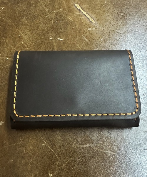 ARCADE（アーケード）の「牛本革 名刺入れ レザービジネスカードケース（名刺入れ・メンズ・グリーン/レッド/ダークブラウン/ブラウン/ブルー/ブラック・ONESIZE）」の2枚目の写真