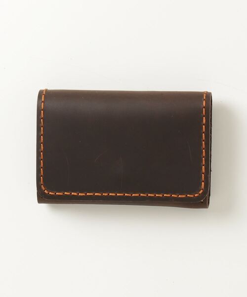ARCADE（アーケード）の「牛本革 名刺入れ レザービジネスカードケース（名刺入れ・メンズ・グリーン/レッド/ダークブラウン/ブラウン/ブルー/ブラック・ONESIZE）」の19枚目の写真