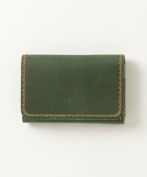 ARCADE（アーケード）の「牛本革 名刺入れ レザービジネスカードケース（名刺入れ・メンズ・グリーン/レッド/ダークブラウン/ブラウン/ブルー/ブラック・ONESIZE）」の17枚目の写真