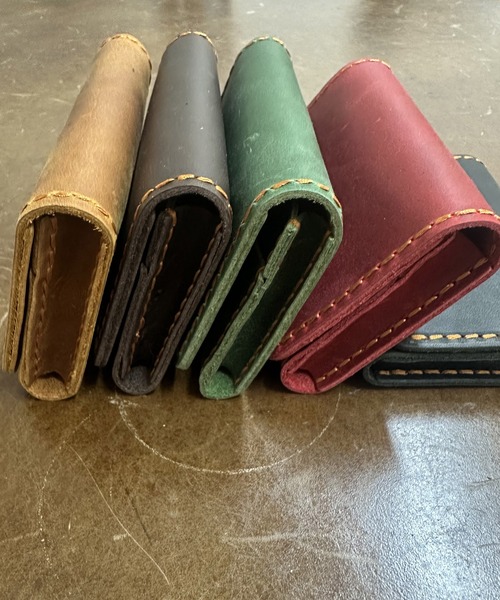 ARCADE（アーケード）の「牛本革 名刺入れ レザービジネスカードケース（名刺入れ・メンズ・グリーン/レッド/ダークブラウン/ブラウン/ブルー/ブラック・ONESIZE）」の12枚目の写真