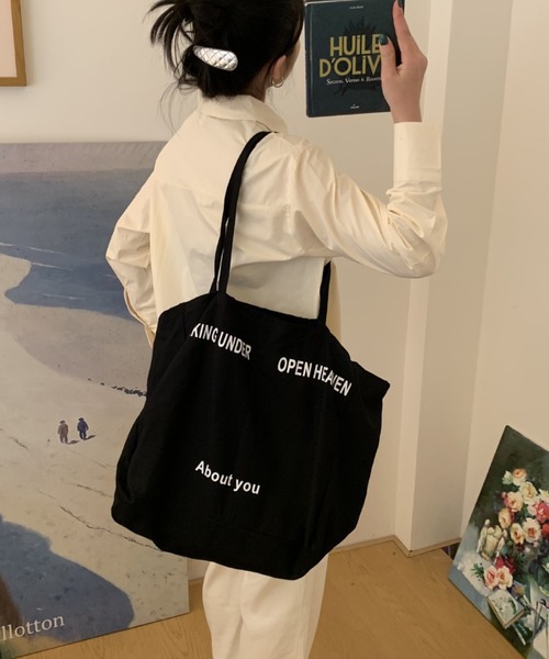 logo canvas bag（トートバッグ）｜Vipoa（ヴィポア）の