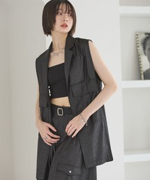 Anui | 【UNISEX】ライトレザーベスト(ベスト)