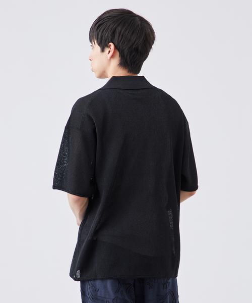 新品❤️ARCHIVIO ブラック 半袖セーター ZARA ザラ ニット セーター 半袖 S 黒 ブラック レディース