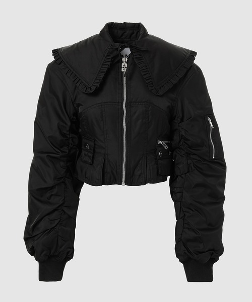 ☆GANNI☆ヘリンボーン ウール ミディ ジャケット 正規品 GANNI(ガニー)の「GANNI Wool Midi Jacket(ブルゾン)」 - WEAR