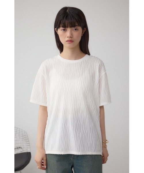トップス maaaaai 総柄ロゴジャガードビッグニットトップス｜MEN｜251HSC70-208D