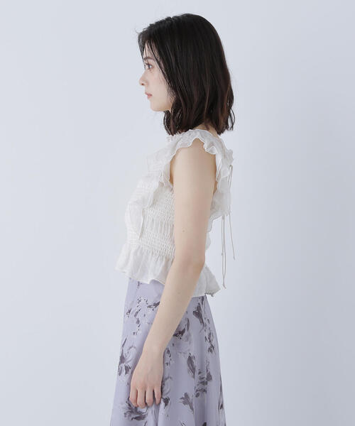 【新品】NATURAL BEAUTY BASIC ペプラム シャツ 楽天市場】ドットヘムフリルペプラムブラウス NATURAL BEAUTY