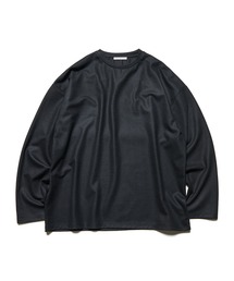 uniform experiment | SILKY MILLED WOOL LOOSE L/S TEE(Tシャツ/カットソー)