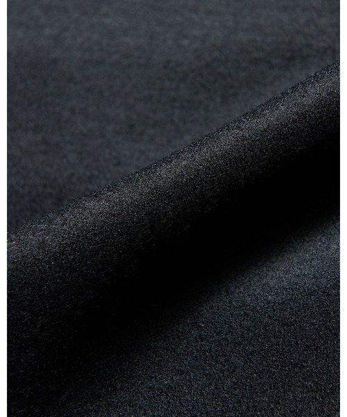 uniform experiment（ユニフォームエクスペリメント）の「SILKY MILLED WOOL LOOSE L/S TEE（Tシャツ/カットソー・メンズ・ブラック/ライトグレー/ブラウン・2/1/3/4）」の7枚目の写真