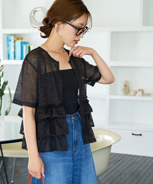 FREAK'S STORE（フリークスストア）の「限定展開 シアー ラメ