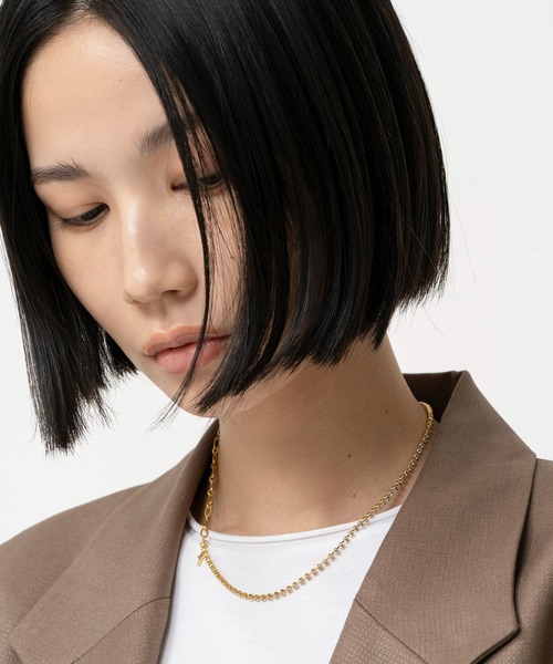 LAPUIS（ラピュイ）の「LAPUIS(ラピュイ) Ornament Bijou necklace（ネックレス・レディース・ゴールド/マルチ・FREE）」の17枚目の写真