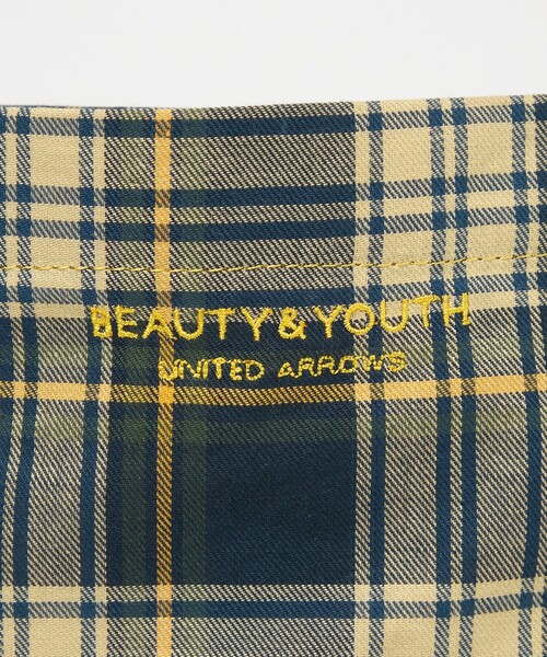 BEAUTY&YOUTH UNITED ARROWS(ビューティーアンドユースユナイテッドアローズ)の「チェック パッカブル トートバッグ(トートバッグ・レディース・ピンク/ネイビー・FREE)」の6枚目の写真