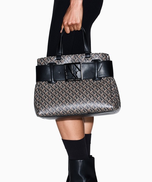【Jens 】Armani Exchange ハンドバッグ ブラウン SummerSALE開催! 8/9～8/18 10時迄!】ARMANI EXCHANGE