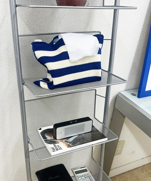 スチールコンパクト ラダーシェルフ ミニラック 棚（収納グッズ