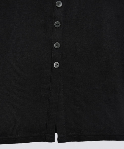 kiehtova(キエトヴァ)の「【kiehtova】slim collar cardigan/スリム カラー カーディガン(カーディガン/ボレロ・レディース・ブルー/ブラック/グリーン・FREE)」の12枚目の写真