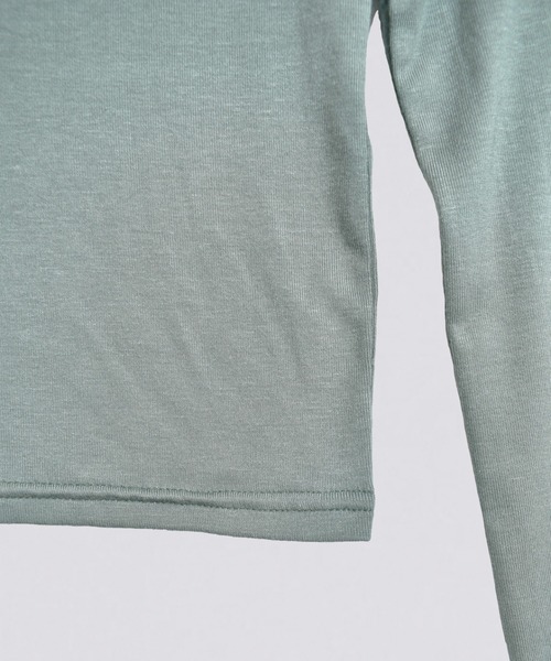 kiehtova(キエトヴァ)の「【kiehtova】slim collar cardigan/スリム カラー カーディガン(カーディガン/ボレロ・レディース・ブルー/ブラック/グリーン・FREE)」の18枚目の写真