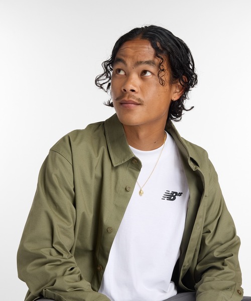 NEW BALANCE(ニューバランス)の「Numeric Small ロゴ T-Shirt(Tシャツ/カットソー・メンズ・ホワイト/ブラック・XX-LARGE/X-LARGE/LARGE/MEDIUM/SMALL)」の8枚目の写真
