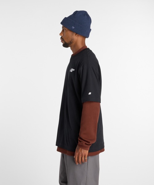 NEW BALANCE(ニューバランス)の「Numeric Small ロゴ T-Shirt(Tシャツ/カットソー・メンズ・ホワイト/ブラック・XX-LARGE/X-LARGE/LARGE/MEDIUM/SMALL)」の10枚目の写真