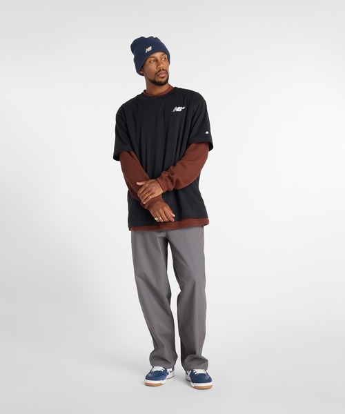 NEW BALANCE(ニューバランス)の「Numeric Small ロゴ T-Shirt(Tシャツ/カットソー・メンズ・ホワイト/ブラック・XX-LARGE/X-LARGE/LARGE/MEDIUM/SMALL)」の15枚目の写真