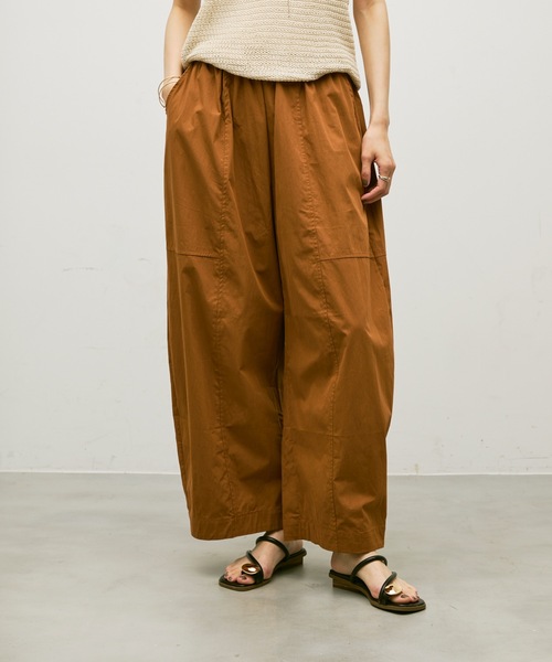 Lutim by u(ルチバイユー)の「Easy waist barrel pants / イージーウエストバレルパンツ(その他パンツ・レディース・グレー/ブラウン・FREE)」の17枚目の写真