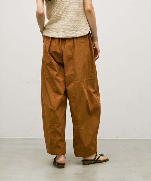 Lutim by u(ルチバイユー)の「Easy waist barrel pants / イージーウエストバレルパンツ(その他パンツ・レディース・グレー/ブラウン・FREE)」の19枚目の写真