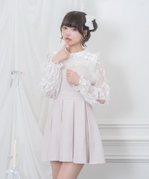 Honey Cinnamon | 袖リボンレースブラウス(シャツ/ブラウス)