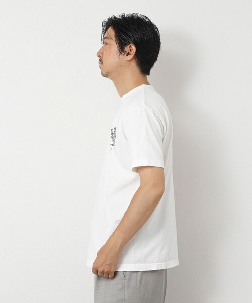 NOLLEY’S(ノーリーズ)の「【STONEWOLD】yei 2 プリントTシャツ 25SS(Tシャツ/カットソー・メンズ・ホワイト/チャコールグレー/グレイッシュベージュ/グレイッシュブルー・S/M/L)」の11枚目の写真