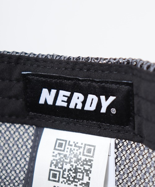NERDY(ノルディ)の「トラッカーメッシュボールキャップ(キャップ・レディース・ブラック/ベージュ/ホワイト・FREE)」の4枚目の写真
