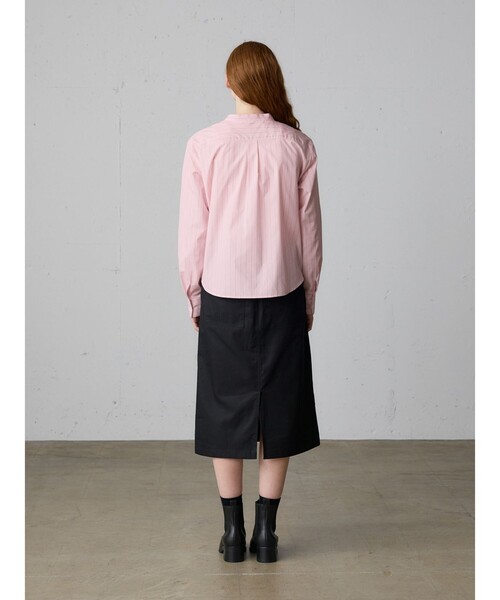 MidiUmi(ミディウミ)の「MidiUmi パターンショートシャツ(シャツ/ブラウス・レディース・ピンク/ブルー/ネイビー/ブラック・FREE)」の17枚目の写真