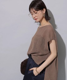 新品 Arpege storyアルページュストーリー 2WAYレーシー半袖ニット 2WAYレーシー半袖ニット | ニット | Arpege story（アルページュ