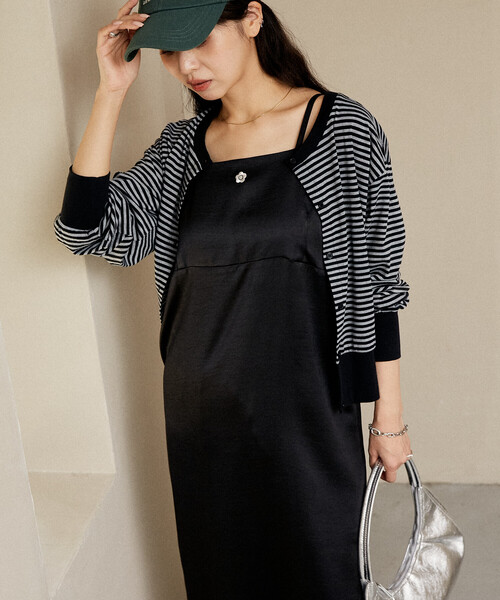 セール】MARY QUANT × PUBLUX/マリークワント ワンポイント刺繍 裾