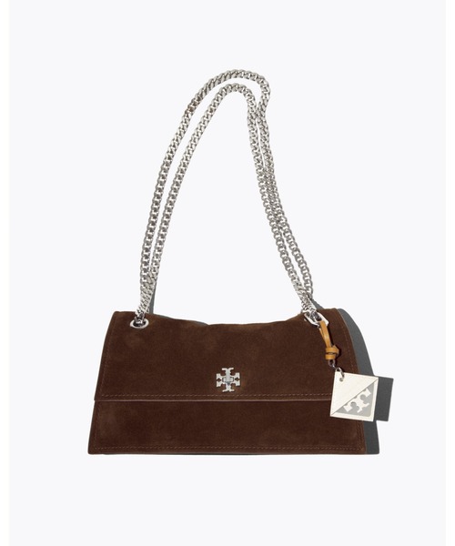 TORY BURCH(トリーバーチ)の「キラ ターンロック スエード ショルダーバッグ(ショルダーバッグ・レディース・ダークブラウン系・ONE SIZE)」の6枚目の写真