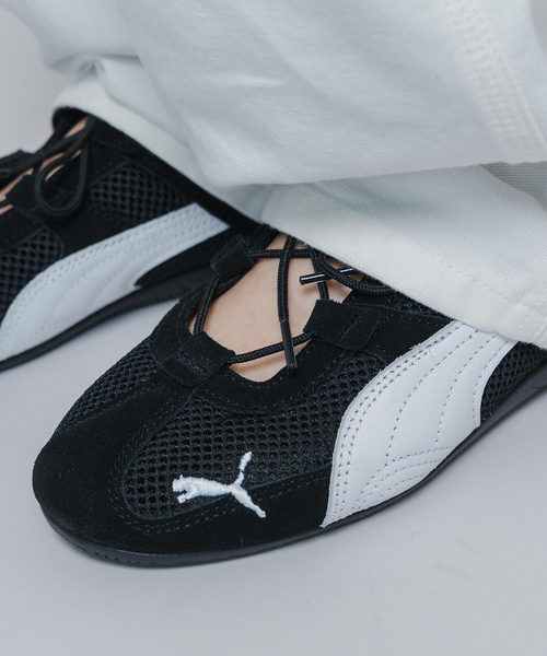 PUMA(プーマ)の「PUMA/SPEEDCATスピードキャットGO WNS(スニーカー・レディース・レッド/ブラック・23cm/24cm/25cm)」の3枚目の写真