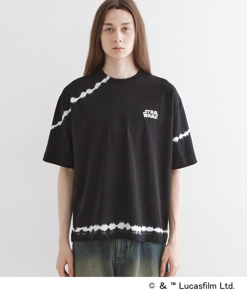 STAR WARS（スターウォーズ）の「【STAR WARS】Capsule Collection タイダイTシャツ（Tシャツ/カットソー・メンズ・ブラック/ホワイト・02/03）」の7枚目の写真
