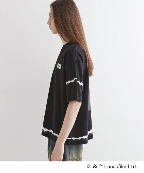 STAR WARS（スターウォーズ）の「【STAR WARS】Capsule Collection タイダイTシャツ（Tシャツ/カットソー・メンズ・ブラック/ホワイト・02/03）」の8枚目の写真