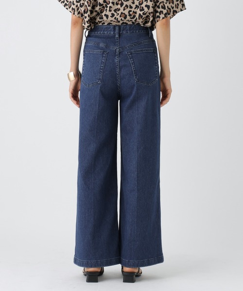 Elura（エルーラ）の「大人ワイドデニム＜低身長サイズあり＞ / 579971（デニムパンツ・レディース・ブラック/ブルー/ライトブルー・MEDIUM/FREE(S)/LARGE）」の16枚目の写真