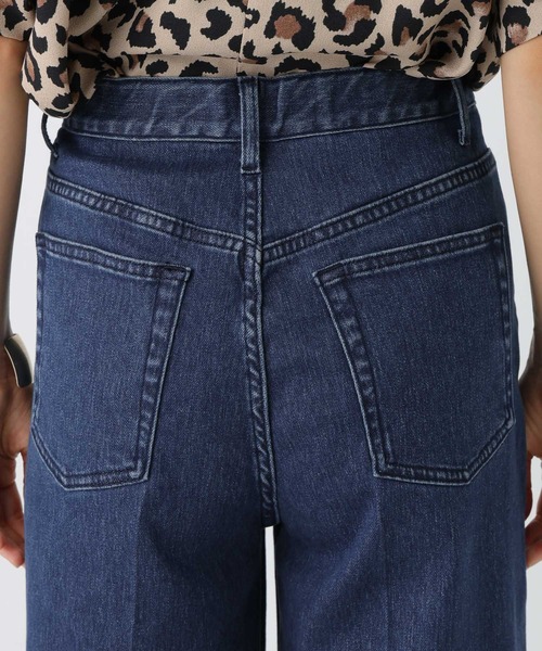 Elura（エルーラ）の「大人ワイドデニム＜低身長サイズあり＞ / 579971（デニムパンツ・レディース・ブラック/ブルー/ライトブルー・MEDIUM/FREE(S)/LARGE）」の17枚目の写真