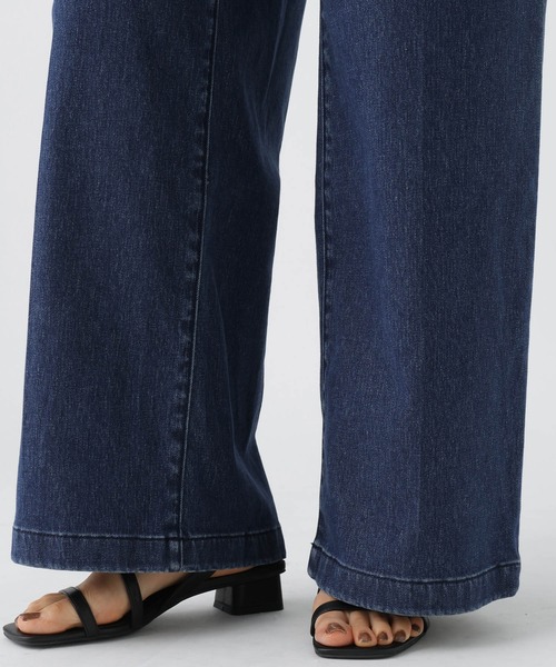 Elura（エルーラ）の「大人ワイドデニム＜低身長サイズあり＞ / 579971（デニムパンツ・レディース・ブラック/ブルー/ライトブルー・MEDIUM/FREE(S)/LARGE）」の20枚目の写真