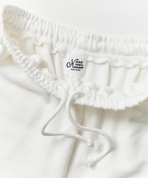 kaoyorinakami(カオヨリナカミ)の「CAP LOGO SWEATPANTS / キャップロゴスウェットハーフパンツ(その他パンツ・メンズ・ホワイト/ネイビー・X-LARGE/LARGE/MEDIUM/SMALL)」の8枚目の写真