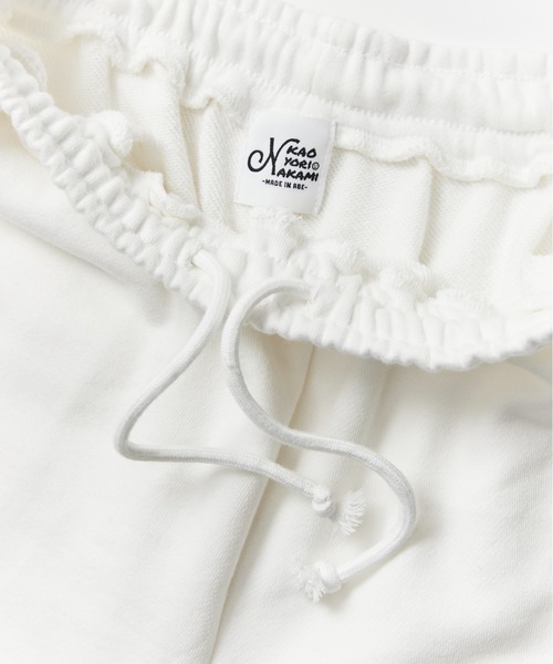 kaoyorinakami(カオヨリナカミ)の「CAP LOGO SWEATPANTS / キャップロゴスウェットハーフパンツ(その他パンツ・メンズ・ホワイト/ネイビー・X-LARGE/LARGE/MEDIUM/SMALL)」の9枚目の写真