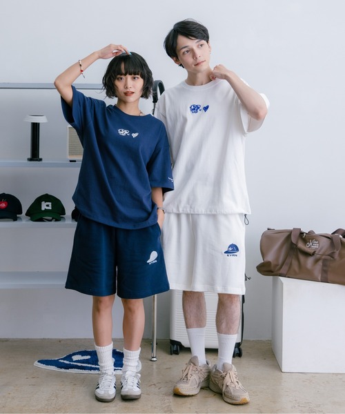 kaoyorinakami(カオヨリナカミ)の「CAP LOGO SWEATPANTS / キャップロゴスウェットハーフパンツ(その他パンツ・メンズ・ホワイト/ネイビー・X-LARGE/LARGE/MEDIUM/SMALL)」の20枚目の写真