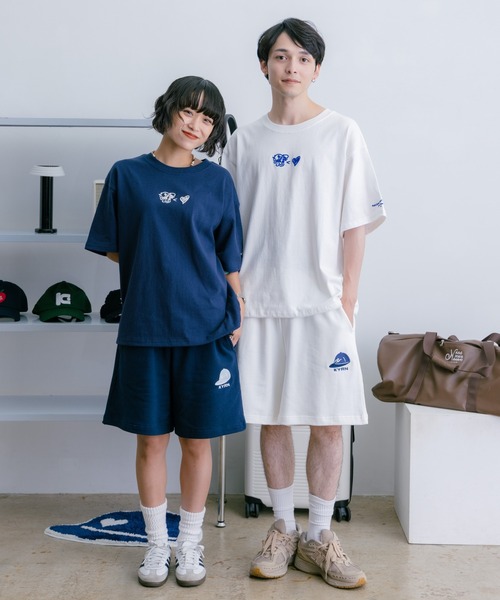 kaoyorinakami(カオヨリナカミ)の「CAP LOGO SWEATPANTS / キャップロゴスウェットハーフパンツ(その他パンツ・メンズ・ホワイト/ネイビー・X-LARGE/LARGE/MEDIUM/SMALL)」の21枚目の写真